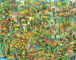 Snapping Twig, oil on canvas